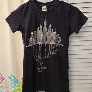 Womens M83 Black & White Band T-Shirt